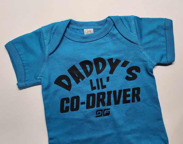 Daddy's Lil' Co-Driver Onezie
