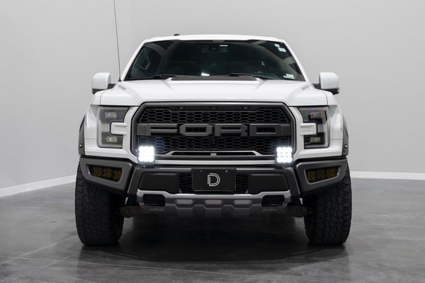 Diode Dynamics - SS5 Bumper LED Pod Light Kit For 2017-2020 Ford Raptor Sport White Driving
