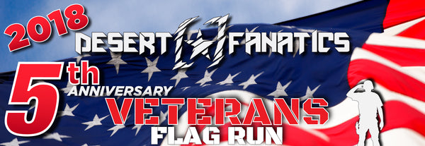 Veterans Flag Run Stickers
