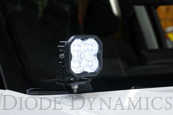 Diode Dynamics - Stage Series 2in LED Ditch Light Kit For 2021 Ford Bronco Sport  Sport White Combo