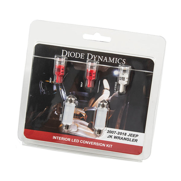 Diode Dynamics - DD0367 - Wrangler JK 4dr Interior Kit - Stage 1 Red