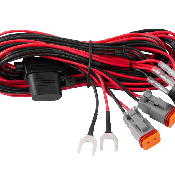 Light Duty Dual Output 2-Pin Offroad Wiring Harness DD4033