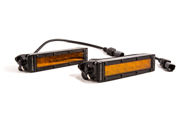 Diode Dynamics - DD5044P - SS6 Amber Wide Light Bar (pair)