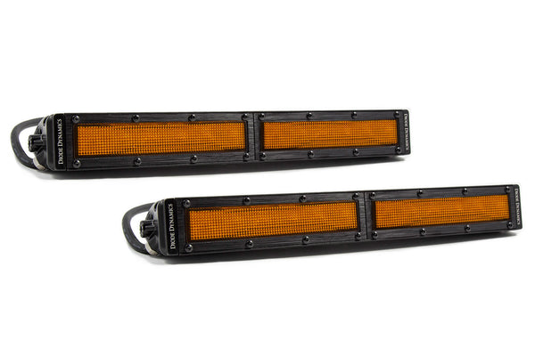 Diode Dynamics - DD6041P - SS12 Amber Flood Light Bar (pair)