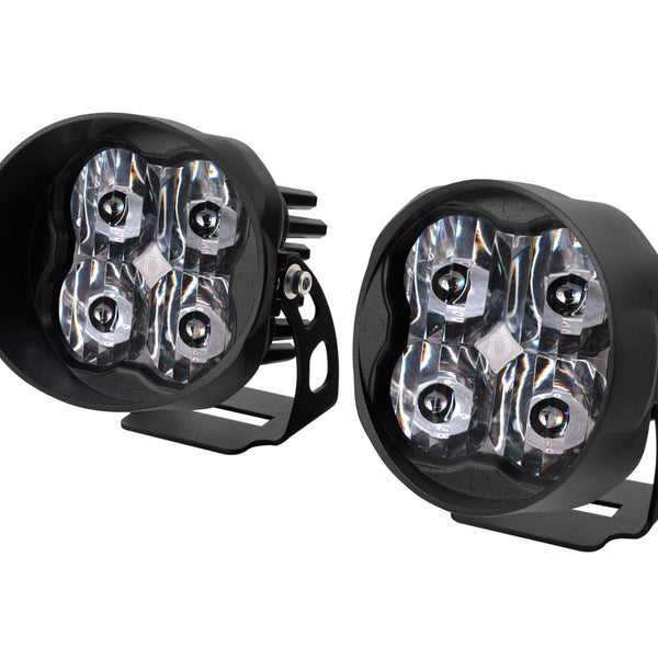 Diode Dynamics - DD6164P - SS3 LED Pod Pro White SAE Driving Angled (pair)