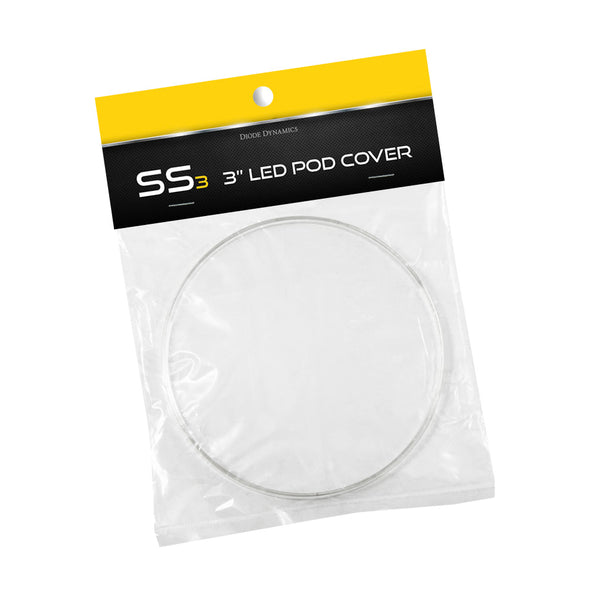 Diode Dynamics - DD6265 - SS3 LED Pod Cover Round Clear