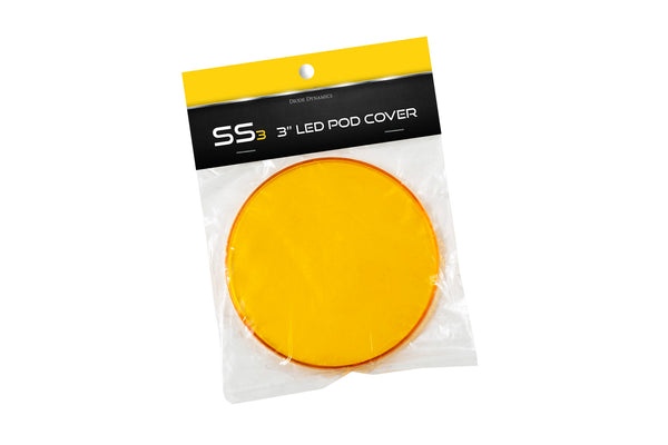 Diode Dynamics - DD6268 - SS3 LED Pod Cover Round Yellow
