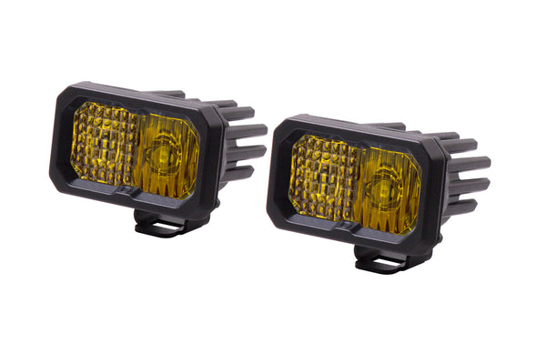 Diode Dynamics - SSC2 Pro Yellow Combo Standard ABL (pair)