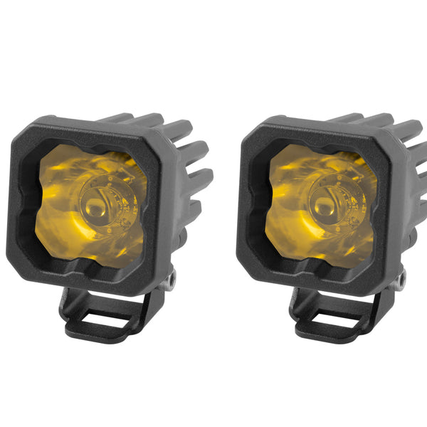 Diode Dynamics - Stage Series C1 LED Pod Pro Yellow Spot Standard ABL (pair)