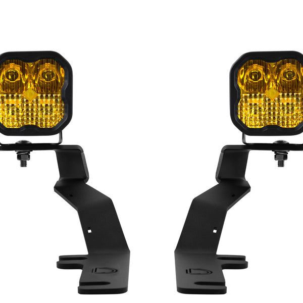 SS3 LED Ditch Light Kit For 2015-2020 F-150/Raptor Pro Yellow Combo