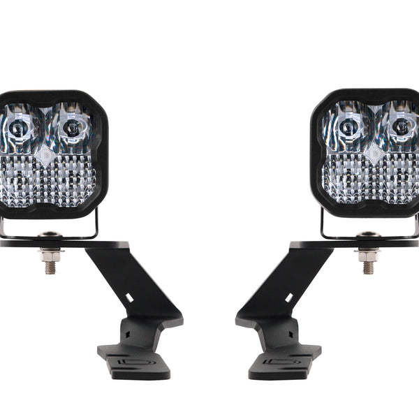 SS3 LED Ditch Light Kit For 2019-2021 Ford Ranger Sport White Combo