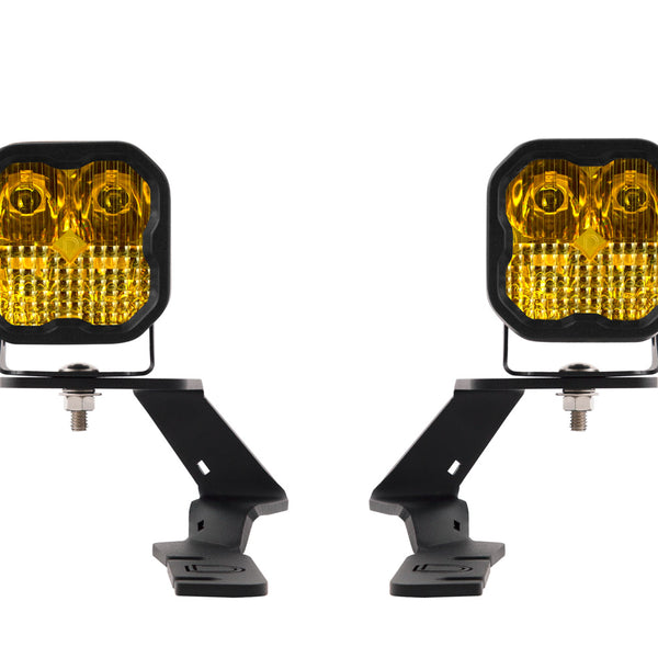 SS3 LED Ditch Light Kit For 2019-2021 Ford Ranger Sport Yellow Combo