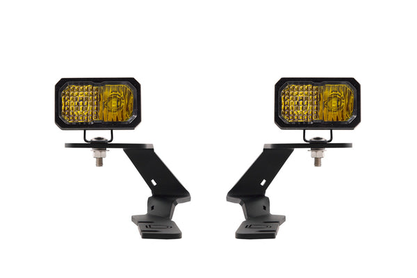 SSC2 LED Ditch Light Kit For 19-21 Ford Ranger Sport Yellow Combo