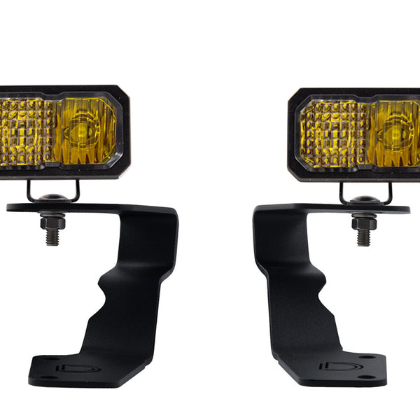 SSC2 LED Ditch Light Kit For 15-21 Subaru WRX/STi Pro Yellow Combo