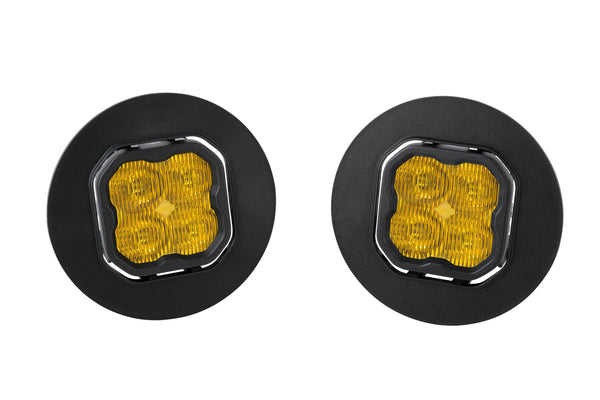Diode Dynamics - SS3 Type GM5 LED Fog Light Kit Pro Yellow SAE Fog