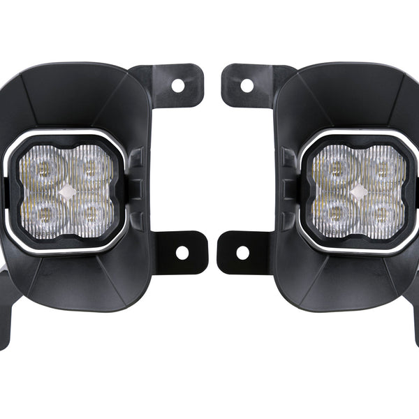 Diode Dynamics - SS3 Ram Vertical LED Fog Light Kit Sport White SAE Fog