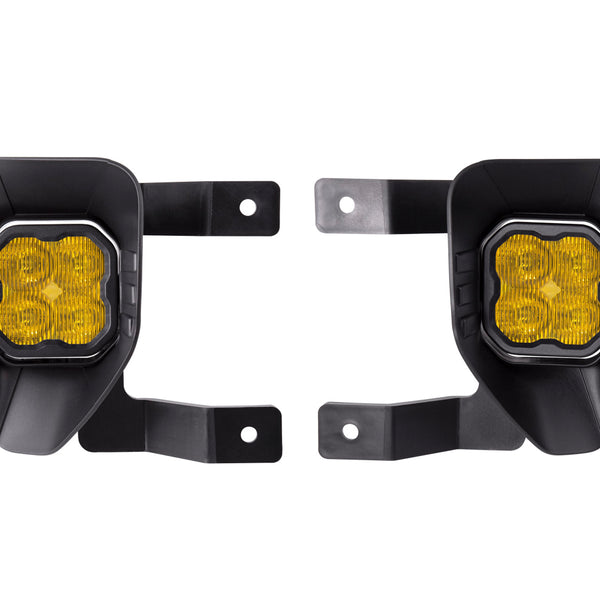 Diode Dynamics - SS3 Type SV1 LED Fog Light Kit Sport Yellow SAE Fog