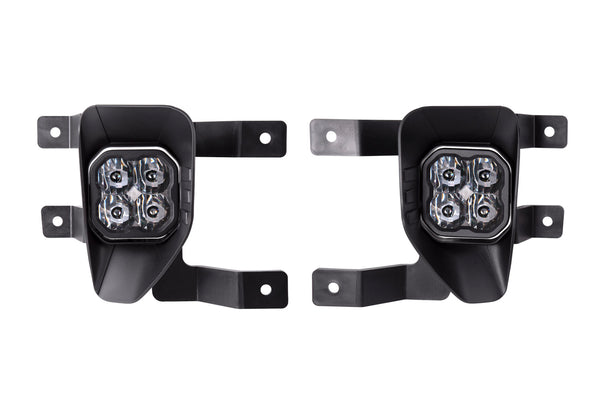 Diode Dynamics - SS3 Type SV1 LED Fog Light Kit Pro White SAE Driving