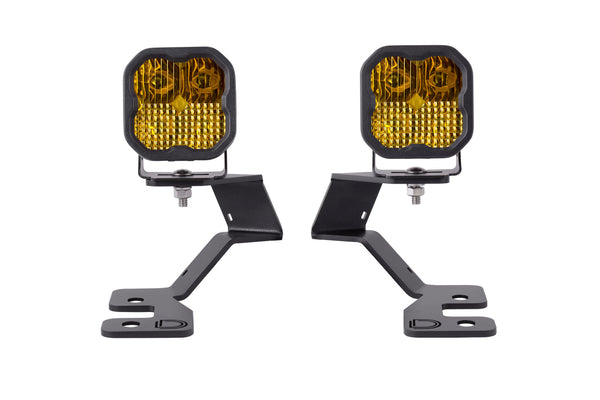 Diode Dynamics - SS3 LED Ditch Light Kit For 2021 Ford Bronco Sport  Sport Yellow Combo