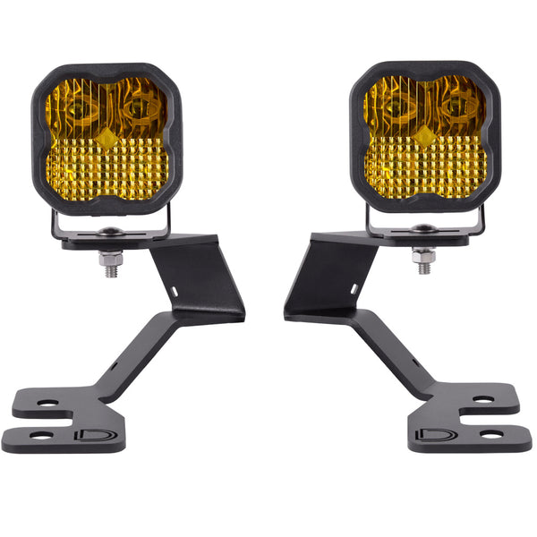 Diode Dynamics - SS3 LED Ditch Light Kit For 2021 Ford Bronco Sport  Sport Yellow Combo