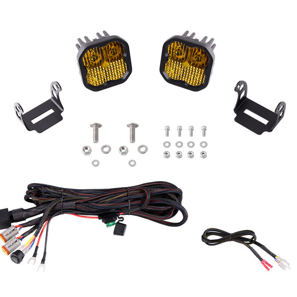 Diode Dynamics - SS3 LED Ditch Light Kit For 2021 Ford Bronco  Pro Yellow Combo