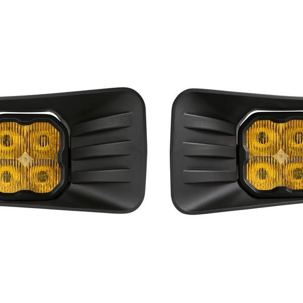 Diode Dynamics - SS3 Type CH LED Fog Light Kit Sport Yellow SAE Fog