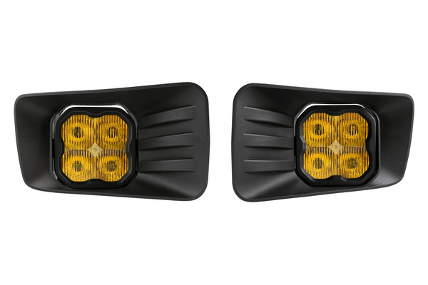 Diode Dynamics - SS3 Type CH LED Fog Light Kit Pro ABL Yellow SAE Fog