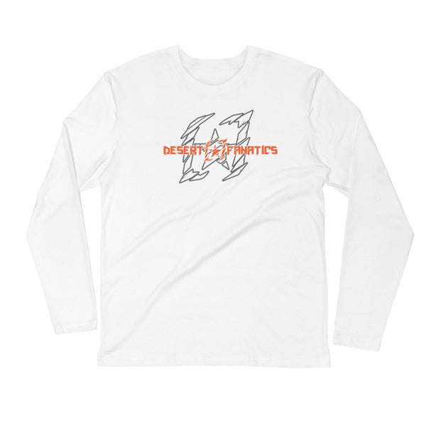 DF Shredded - Long Sleeve Fitted Crew
